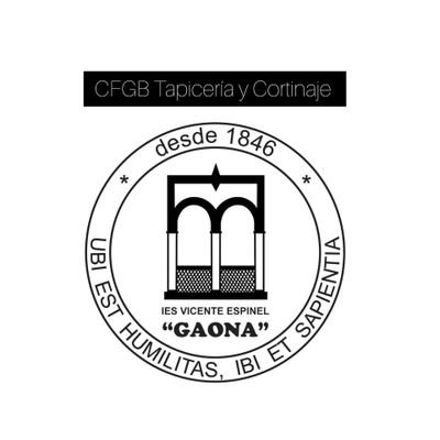 Somos el CFGB de Tapicería y Cortinaje del IES Vicente Espinel (Gaona) de Málaga