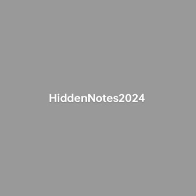 hiddennotes2024's profile picture. 