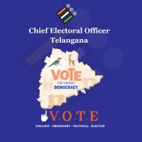 Chief Electoral Officer Telangana(@CEO_Telangana) 's Twitter Profile Photo
