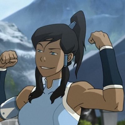 Maybe the muscles were the friends we made along the way. Korra fan account. TLOK. Korrasami 🏳️🌈