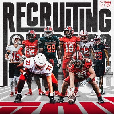 Official Recruiting Page for Gainesville High School @RedElephant_FB | #DevelopmentU | 🔴🐘🏈 Contact: @coachD_GVL