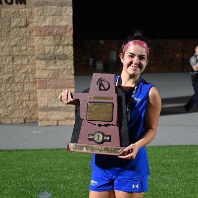 MPenner2027's profile picture. 5’9 #26 CM/CB WSA 07/08ECNL RL TX ⭐️ Captain OHS Varsity⭐️4A OK STATE CHAMP 24’⭐️All District ‘24 25’⭐️Tulsa World 1st team HM 24’ 25’ ⭐️4.1 GPA NCAA2302788580