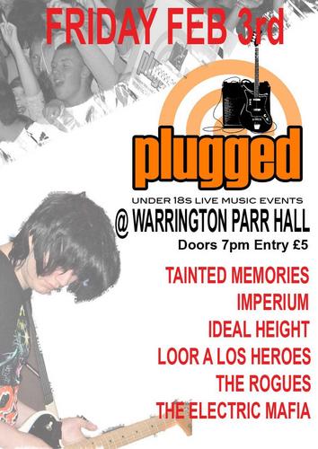 PLUGGED under 18s live band nights! Bands message us if you want a gig! A fantastic night out if you love live music and an opportunity to meet new friends!