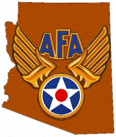 AZAirForceAssoc's profile picture. 4 Chapters: Cochise in SV, Prescott-Goldwater in Prescott, Luke in Glendale, & Tucson. Supports the USAF, USAF Family & aerospace education.