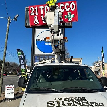 CustomSignsplus's profile picture. Cameras, channel letter signs, Leds lights, programmable signs, banners
