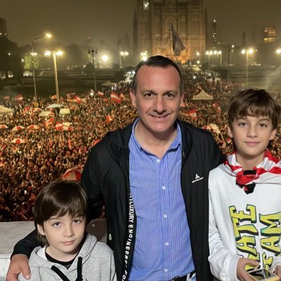 Papá de Lolo y Lau, de la familia Pincha / PERONISTA