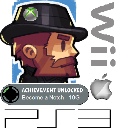 Hi I'm Gamer_Notch! I'm working on a new game called GameCraft. The objective is to get the highest Gamerscore possible!