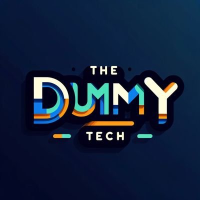 TheDummyTech's profile picture. The irony of discussing Artificial intelligence with an account name that says otherwise. Cheers 🍷