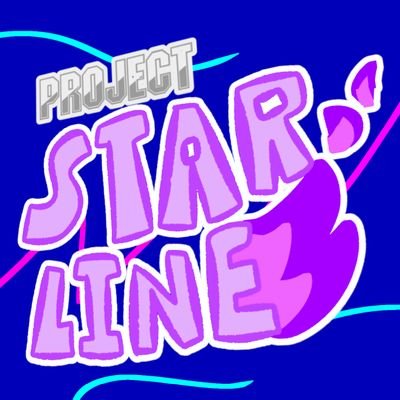 ProjectStarLine's profile picture. this account is run by @CosmicRain18 and meant to post updates on the project that I will update slowly