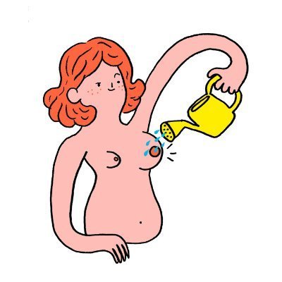Abogando por la libertad de los pezones, en contra de totes les formes de discriminació de gènere. ♀️✊