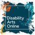 DisabilityArtsOnline (@disabilityarts) Twitter profile photo