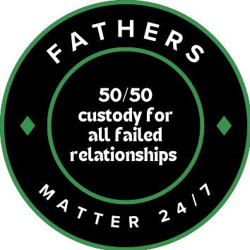 Every fathers matters , 50/50 custody should be the normal for both parents.