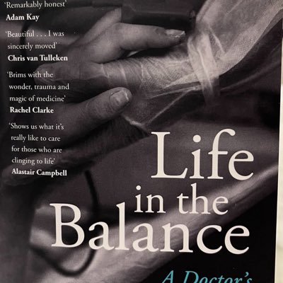 icu consultant, author of Life Support and Life in the Balance