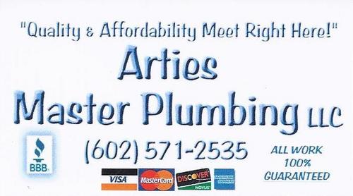 Your East Valley Licensed Res/Com Plumbing Service Co. 26+ Yrs Exp.Call 602-571-2535 Quality & Affordable plumbing service