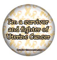 Welcome Everyone...I started this page to help raise awareness for Uterine Cancer Patients and also for the Survivors. It's a place where we can all support eac