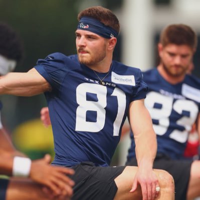 jaxonjanke's profile picture. | Houston Texans WR | 81