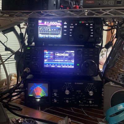 jm3ers_mo's profile picture. 固定での運用にて裏隣のお家のアンプにiが発生したので、もっぱら移動にて運用してます。