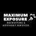 Maximum Exposure Recruiting & Advisory Services (@maximumathletes) Twitter profile photo Maximum Exposure Recruiting & Advisory Services (@maximumathletes) Twitter profile photo