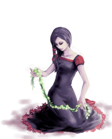 Rose (from the path)