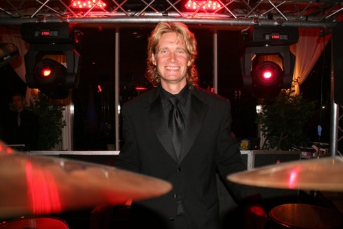 I'm that tall blond drummer you saw jamming out in the club or at your party.