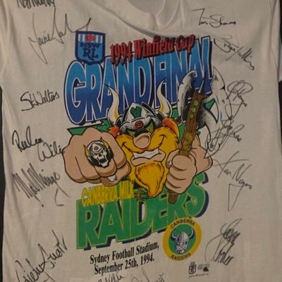 Snorky76's profile picture. @CanberraRaiders #BlackLab #NRLMasters - You have two ears, one mouth. #ListenToYourMates