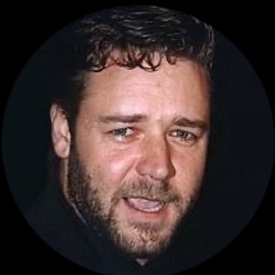 older than my children, younger than my parents, get the odd job. On Instagram too as RussellCrowe.