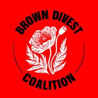 Brown Divest Coalition (@divestbrown) 's Twitter Profile Photo Brown Divest Coalition (@divestbrown) 's Twitter Profile Photo