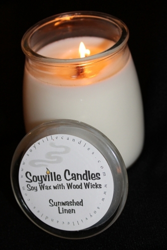 100% Soy Wax Candles w/Wooden Wicks.
Order yours online Today!