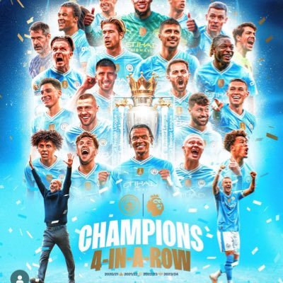 Champions of Europe🏆|Treble Winners🏆🏆🏆|Champions 4-in-a-row🏆🏆🏆🏆|MCFC Fan Account