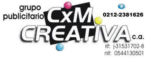 Empresa productora de material publicitario (POP) .Diseño, creatividad. Teléfonos: 0212- 2377836 / 2381626.
