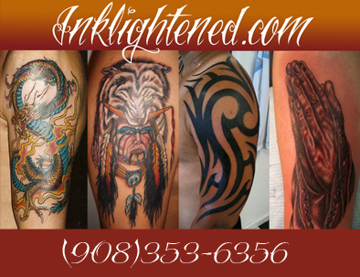 inklightened's profile picture. Inklightend Tattoo & Body Piercing located 15 miles form NYC ,416 rahway ave , elizabeth n.j offering custom tattooing & body piercing