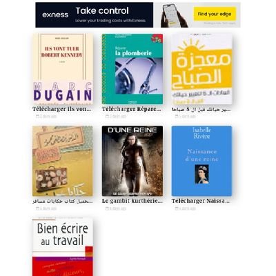Bienvenue sur Livres PDF Gratuits! Sur notre site, tout est gratuit . Pas d'inscription nécessaire ni de limitation de téléchargement.
