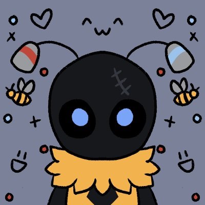 🤖🐝, 27, any/all, bi/pan 🏳️🌈, taken, certified 0% organic. Will sting transphobes ⚙️. SFW but still 🔞. https://t.co/MdHVzPeYuO p4p by @aeluromancyarts