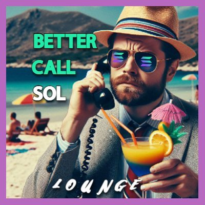 bettercalSOL's profile picture. Better Call Sol Bot - an exclusive bot & lounge for Solana meme coin calls & engaging discussions. Join us for Chad's insights, community chats, raffles & more.