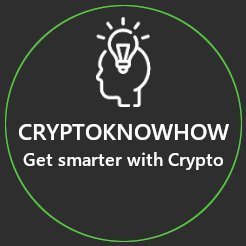 CryptoKnowhow_'s profile picture. I give access to everything Crypto for FREE: 
WEB3, Blockchain, Cryptocurrencies, DeFi&CeFi, Wallets, Security, and MORE!!!

https://t.co/K3NHhjHVDV