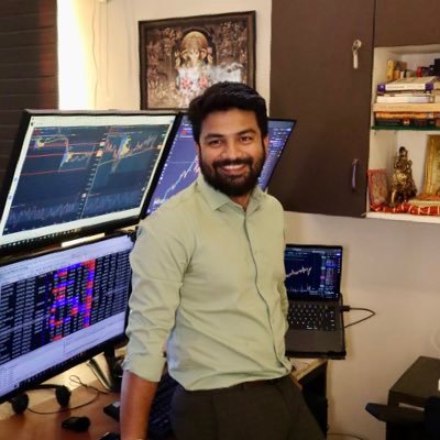 SEBI Registered Research Analyst(INH000010441) Algo Trader, Founder @Algo_veda Director @alfafineducon Stock Market Consultant with 15 years of experience