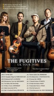 Juno-nominated folk music. @adrianglynn & @brendanmcleod & band. New music out now. Touring EU & CA this fall. https://t.co/IatP8VhWCz
