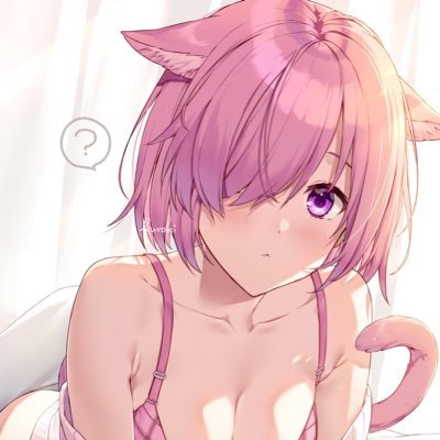 Catgirl uwu I love ducks so ducking much. :3 had to use ducking hehe