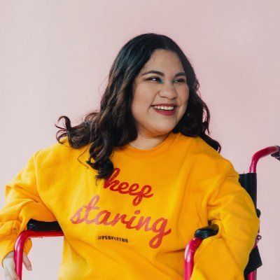 Activist | Model | Actor
Chicana with a disability you can’t pronounce 🐉
created 'Keep Staring' & #PeopleToo #AbledsWTF