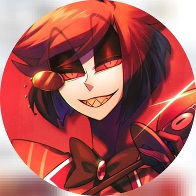Allow me to introduce myself alastor known as the radio demon vox used to asked if I would like to join his team I said no and now he's pissy that's the tea ☕️
