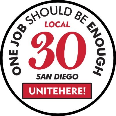 Local 30 represents over 7,500 hard-working hotel, food service, airport, and gaming workers throughout San Diego County.
