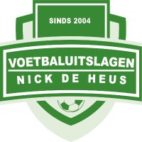 Voetbaluitslagen-nickdeheus (@nick_heus) 's Twitter Profile Photo Voetbaluitslagen-nickdeheus (@nick_heus) 's Twitter Profile Photo