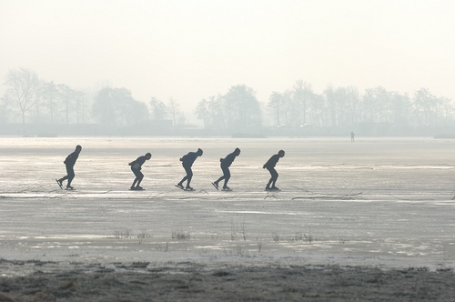 Natuurijs, winterweer, sneeuw, schaatsen en updates over actuele schaatscondities op natuurijs