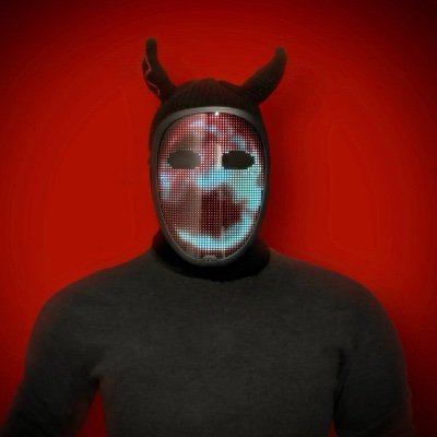 Demontimepovvip's profile picture. Anonymous, electronic mask wearing creator.  Exclusive page for VIPs.  Ask for my main Twitter page.  VIP content site in bio.