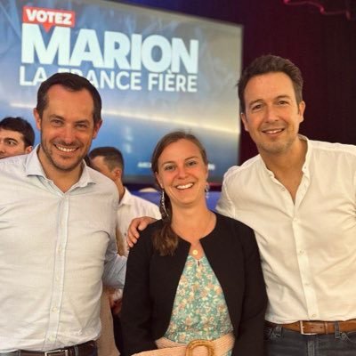membre du conseil national de R! candidate pour les Européennes sur la liste de Marion Maréchal.
