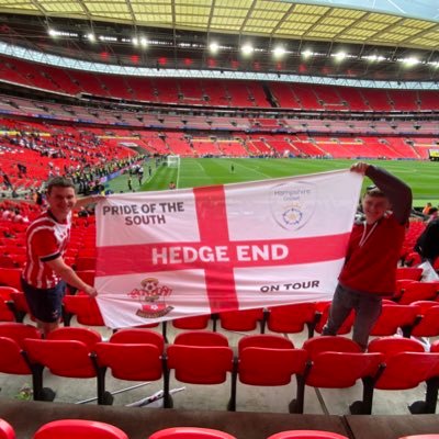 Block 44’s Barmy Army #saintsfc #hantscricket #mclarenf1