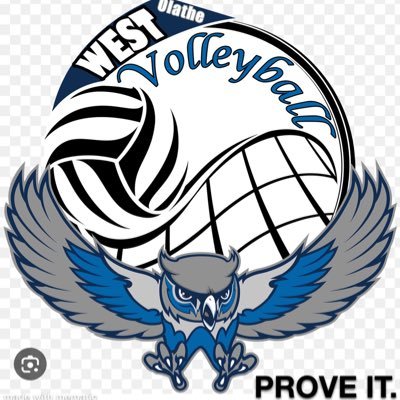 Olathe West Volleyball established 2017. Let's go, Owls!
