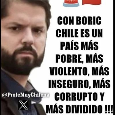 I will always be against what is established by hypocrites...
Amo 💕 mi país 🇨🇱 libre y soberano !!...NO ATIENDO A WNS COMUNISTAS 👌!!