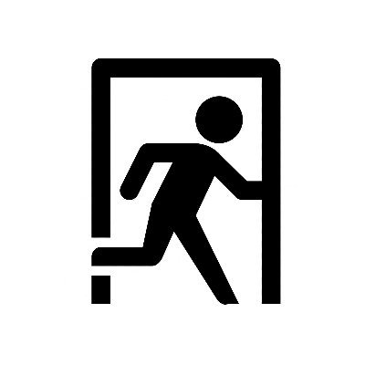 EvacGuide's profile picture. Here to help you find your way out of the corporate web.