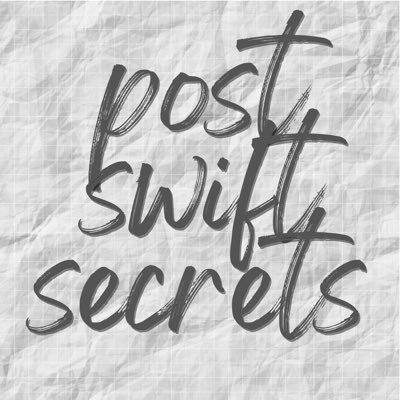 swifties: want to share a secret? say whatever you feel. let the community support & encourage you. 100% anonymous. inspired by Post Secret.